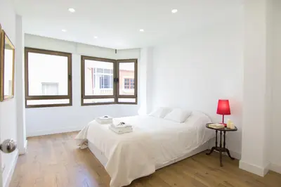 Cama o camas de una habitación en Blue Horizon Las Canteras