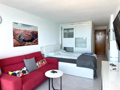 Zona de estar de Sunset Studio