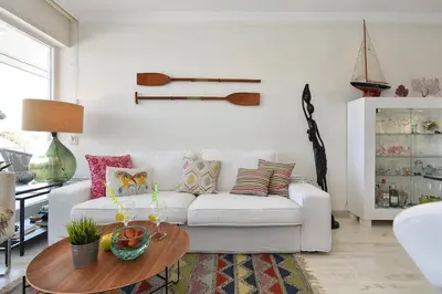 Zona de estar de Maspalomas Beach Apartment Charca 1 by VillaGranCanaria