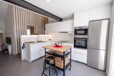 Una cocina o zona de cocina en Maspalomas Pakuana