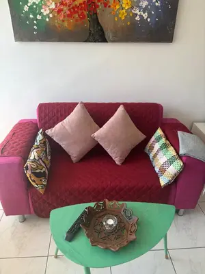 Zona de estar de Nice Studio Apartment with Ocean View