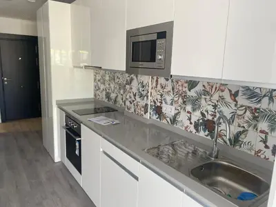 Una cocina o zona de cocina en Lucy lux apartament