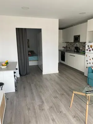 Una cocina o zona de cocina en Lucy lux apartament