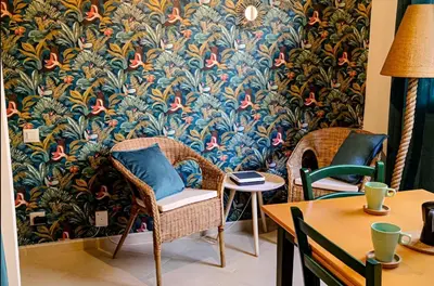 Zona de estar de Home2Book Casita Canaria Studio Las Canteras