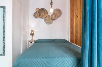 Cama o camas de una habitación en Home2Book Casita Canaria Studio Las Canteras