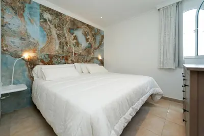 Cama o camas de una habitación en AquaMarina Luxury House by Canarias Prime Homes