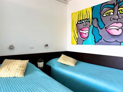 Cama o camas de una habitación en MAR y SOL