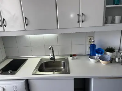 Una cocina o zona de cocina en MAR y SOL