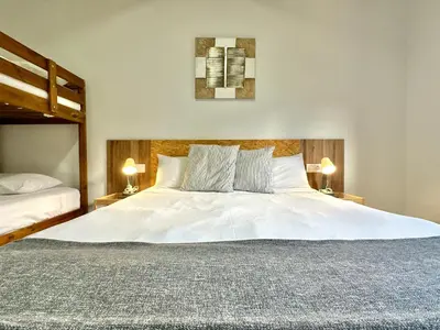 Cama o camas de una habitación en Villa El Guanche -Boutique Apartments & rooms