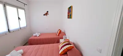 Cama o camas de una habitación en Vv BRISAMAR