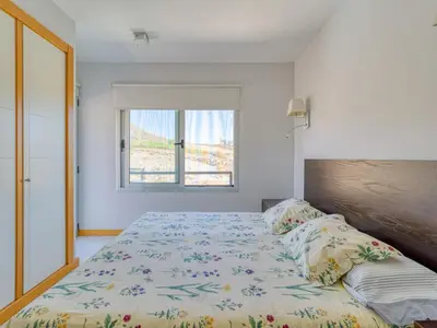 Cama o camas de una habitación en Chalet in Salobre with Private Heated Pool