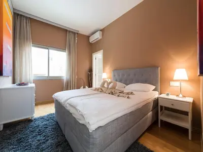 Cama o camas de una habitación en Villa in Anfi Tauro near Beach & Golf