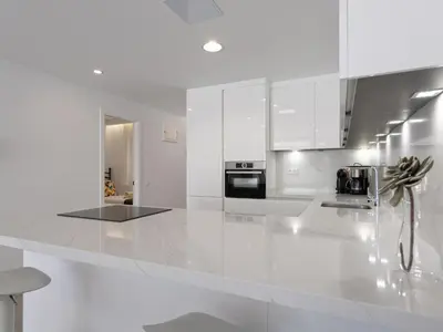Una cocina o zona de cocina en Apartment in Playa de Mogán with Sea Views