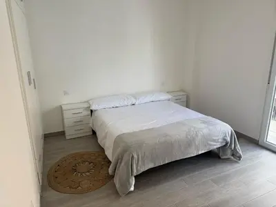 Cama o camas de una habitación en Casa Ocin Telde