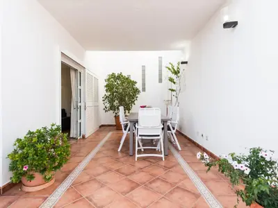Jardín al aire libre en Apartment in Maspalomas near the Beach
