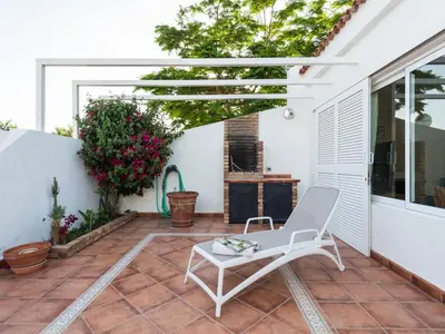 Un balcón o terraza de Apartment in Maspalomas near the Beach