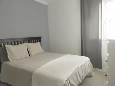 Cama o camas de una habitación en Apartment in Playa de Las Canteras, Playa Chica