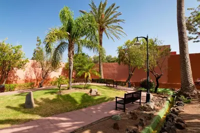 Jardín al aire libre en Finca Aguatona RC10 by VillaGranCanaria