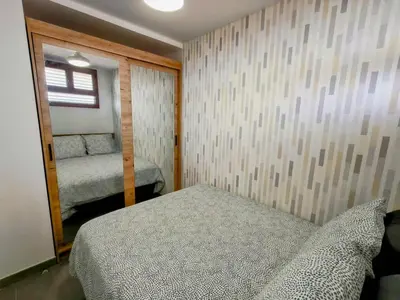 Cama o camas de una habitación en Blue DAY by CASAS COCODRILO
