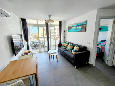 Zona de estar de Blue DAY by CASAS COCODRILO