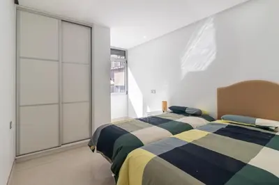 Cama o camas de una habitación en Dar Alisios 3