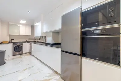 Una cocina o zona de cocina en Dar Alisios 2