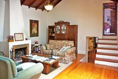 Zona de estar de La Casa del Moral