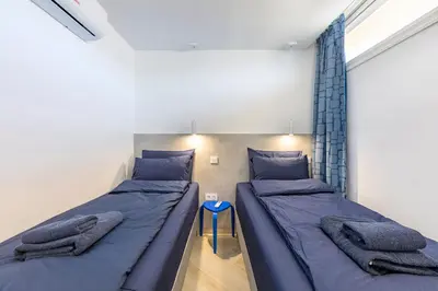 Cama o camas de una habitación en Barbados Ocean View