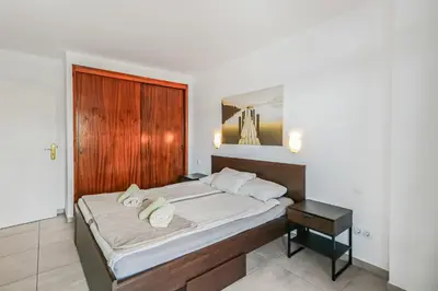 Cama o camas de una habitación en Aguila Playa Beach Escape