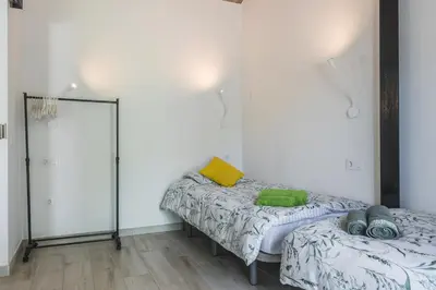 Cama o camas de una habitación en Home2Book Mountain Serenity House Agaete, Terrace