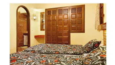 Cama o camas de una habitación en VCV VILLA BAHÍA FELIZ