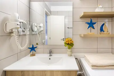 Un baño de Casa Bettì - Canaima, Puerto Rico