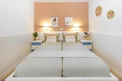 Cama o camas de una habitación en Casa Bettì - Canaima, Puerto Rico