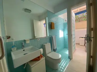 Un baño de Los Veleros Relax