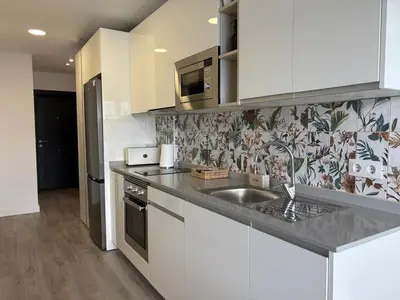 Una cocina o zona de cocina en Eli Canteras Sunset