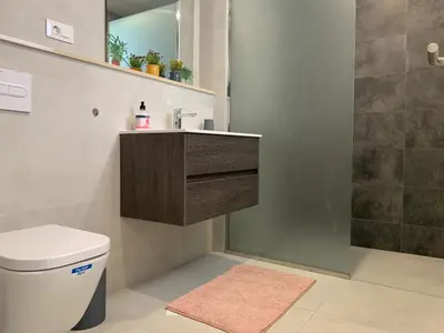 Un baño de Sun Paradise