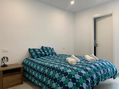 Cama o camas de una habitación en Sun Paradise