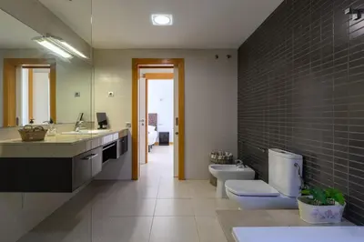 Un baño de Villa in Salobre with Private Pool & Stunning View
