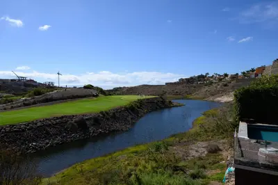 Paisaje cerca de esta villa