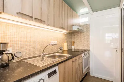 Una cocina o zona de cocina en Casa Di Ginny Sonneland