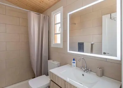 Un baño de Casa Di Ginny Sonneland