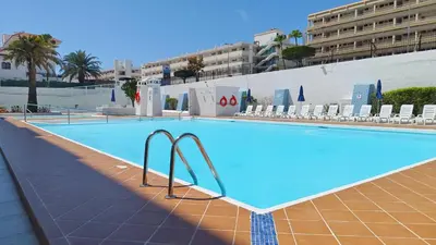 Piscina en o cerca de Soundproof appartment with sea view in Maspalomas