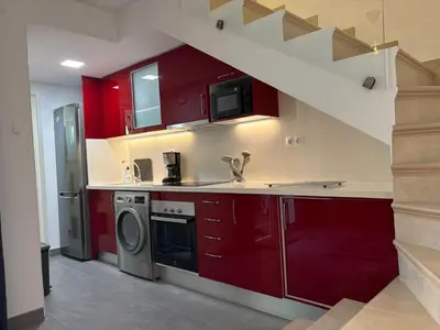 Una cocina o zona de cocina en Casa Montserrat
