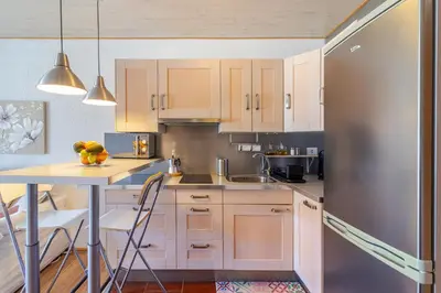 Una cocina o zona de cocina en Apartamento Arimar Sunset