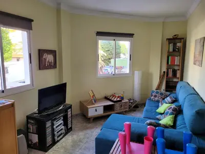 Zona de estar de Three-bedroom apartment