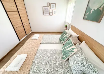Cama o camas de una habitación en OceanView Gateway
