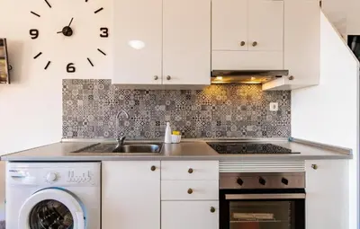Una cocina o zona de cocina en Ocean Bayview