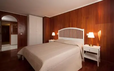 Cama o camas de una habitación en Terrace Penthouse Las Canteras beach