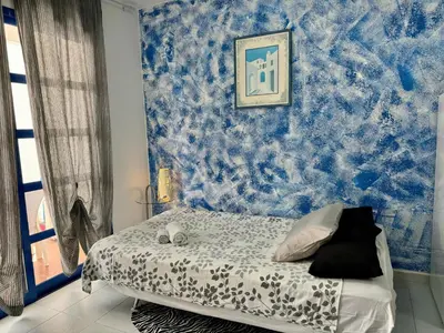 Cama o camas de una habitación en Casa Estrella