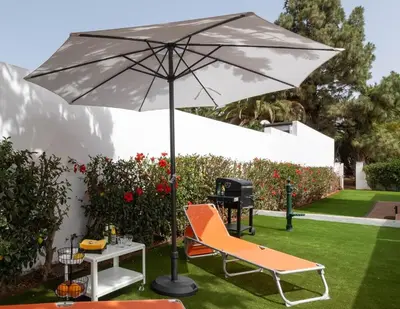 Jardín al aire libre en La Canariona, a charming country house